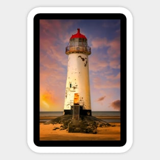 Talacre Lighthouse Wales Sticker